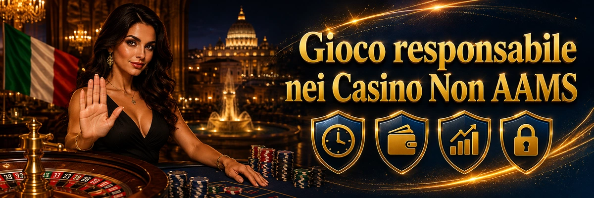 Gioco responsabile nei Casino Non AAMS